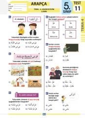 5.Sınıf Arapça Test Kitabı
