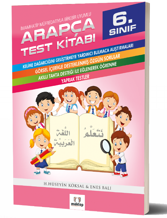 6.Sınıf Arapça Test Kitabı