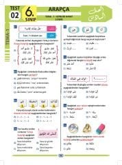 6.Sınıf Arapça Test Kitabı