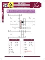 6.Sınıf Arapça Test Kitabı