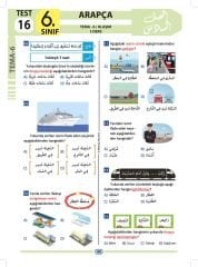 6.Sınıf Arapça Test Kitabı