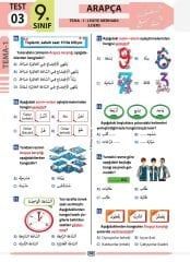 9.Sınıf Arapça Test Kitabı (Eski Müfredat)