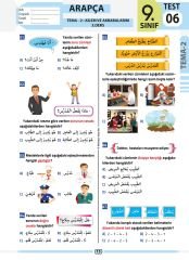 9.Sınıf Arapça Test Kitabı (Eski Müfredat)