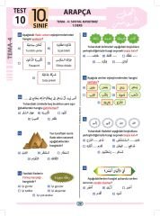 10 sınıf test