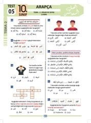 10 sınıf test