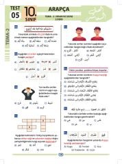 10 sınıf test