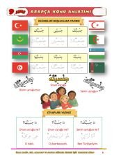 9.Sınıf Arapça Konu Anlatımı (Eski Müfredat)
