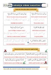 10.Sınıf Arapça Konu Anlatımı