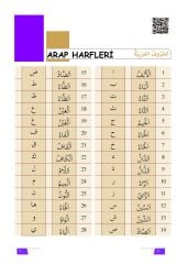 5.Sınıf Arapça Akıllı Yazı Defteri (Eski Müfredat)