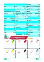 10.Sınıf Arapça Akıllı Yazı Defteri (Eski Müfredat)